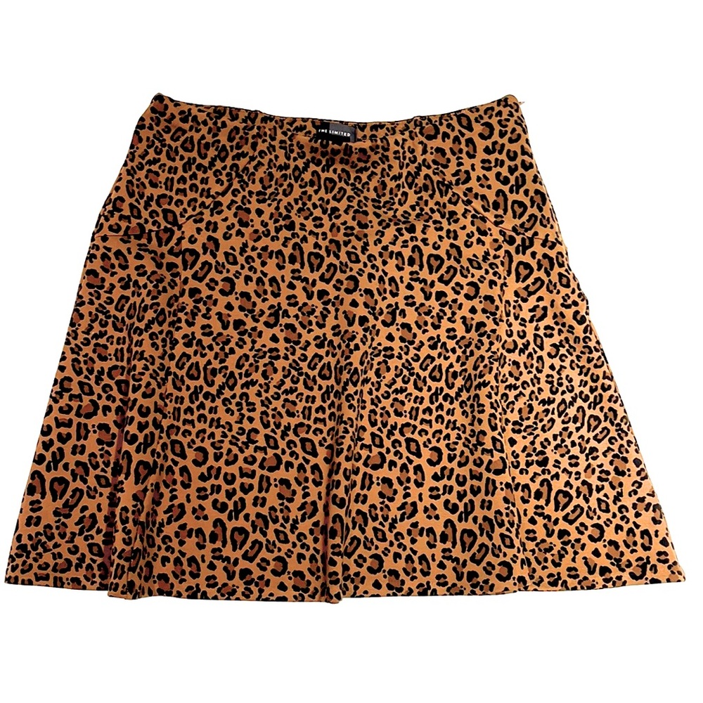 THE LIMITED LEOPARD FLARED SKIRT - Picture 2 of 6